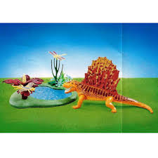 Its herbivorous cousin edaphosauruswould appear in assorted theme park attractions. Playmobil 6596 Dimetrodon Mit Wasserstelle Decotoys