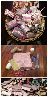 Ich zeige dir verpackungsideen ohne. Klopapier Rollen Schon Bekleben Und Verzieren Dann Oben Und Unten Von Beiden Seiten Halbrund Einkla Adventkalender Diy Weihnachten Weihnachten Adventskalender
