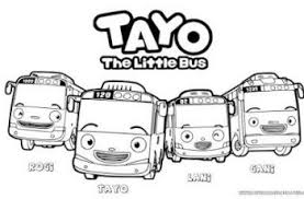Gambar mewarnai pemandangan bawah laut. Mewarnai Gambar Tayo The Little Bus Tsgos Com