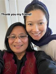 My friend AiKy is the hostess of the mostest. Thank you so much for a very  memorable visit. Aigerim Rakhatbek Kyzy @highlight