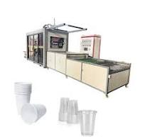 Styrofoam Fast Food Container Polystyrene Tray EPS Foam Insulated Cup  Making Machine EPS Drinking Cups Disposable Machines