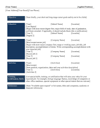 A fresher resume is the candidate profile used by fresh graduates to list down all the information about the additional value that they can provide to the company where they would like to apply. Resume Types Formats Sablon