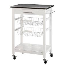 desserte de cuisine blanc zenon les billots et dessertes les meubles de cuisine cuisine decoration meuble deco mobilier de salon meubles de rangement