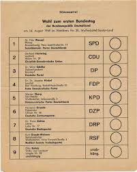 Ansprachen im plenum des deutschen bundestages bis zur 16. Lemo Kapitel Bundestagswahl 1949