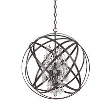 4 Light Pendant With Crystals Included Capital Lighting Fixture Company