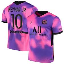 The kit has a dark blue base with a vertical red stripe down the center. 2020 21 Psg Jerseys Paris Saint Germain Gear Kits Training Shirts Fanatics