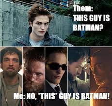 This the best robert pattinson standing meme and you can't convince me otherwise грустную сцену смерти седрика превратили в весёлую. Robert Pattinson Is The Batman All The Best Memes About Him Film Daily