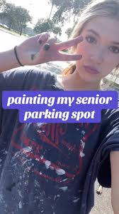 Butterfly Senior Parking Lot Painting