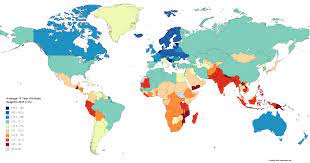 Men in punjab are tallest when compared to overall male height in india, whereas men in jharkhand. Average Human Height By Country Wikipedia