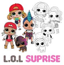 Lol surprise omg remix super surprise 4 fashion dolls guaranteed christmas. Kolorowanki Lol Surprise Do Wydruku