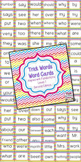 Trick Words Aligned With The First Grade 2nd Edition
