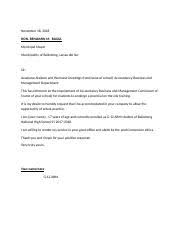 As it is a requisition for work, it should be carefully written. Application Letter For Work Immersion Hon Benjamin M Bagul Municipal Mayor Municipality Of Balindong Lanao Del Sur Sir Assalamo Alaikom And Course Hero