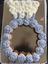 Engagement Ring Cupcake Cake Bridal Shower Cupcakes Wedding Shower Cupcakes Bride Cupcakes
