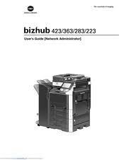 Konica Minolta Bizhub 283 Manuals Manualslib Please help us maintain a helpfull driver collection. konica minolta bizhub 283 manuals