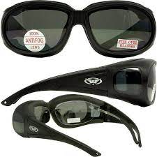 Motorcycle Safety Sunglasses Fits Over Rx Glasses Smoke Meets Ansi Z87 1 Standards For Safety Glasses Ha Fit Over Sunglasses Eye Wear Glasses Safety Sunglasses