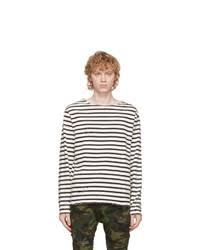 Free shipping on orders over $25 shipped by amazon +10. White And Black Horizontal Striped Long Sleeve T Shirts For Men Lookastic