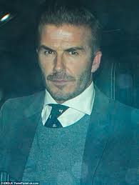 David Beckham looks dapper at charity ball in London