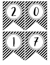 Black And White Pennant Banner Png 2017 Banner Jpg 2550 3300 Free Printable Banner Printable Banner Letters Printable Birthday Banner