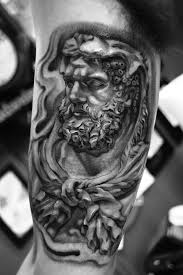 Client inspired with greek culture and a lover of sea, wanted to get something related to both. Hercules Greek Mythology Tattoo Designs By Tattoosoulcom On Deviantart