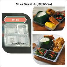 Lunch box nasi ayam oleh sebab itu kebutuhan beras dos untuk acara berevolusi sangat penting. Isi 50pcs Mika Nasi Box Mika Nasi Kotak Mika Lunch Box Lazada Indonesia