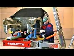 Toyota Yaris Collision Repair On Job Training With Cameleon Universal Jig System Only By Celette Youtube