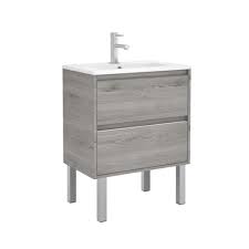Waschtisch mit unterschrank bodenstehend waschtischkombinationen waschbecken mit unterschrank bei reuter villeroy amp boch subway 2 0 waschtisch mit waschtischunterschrank mit 4. Salgar S40 Waschtisch Mit Unterschrank Bodenstehend Kiefer Bahia T 40cm B 50 80cm Bad Elegant