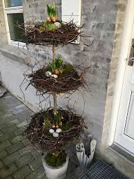 Tolle Deco Kann Man Sicherlich Auch Weihnachtlich Dekorieren Ostern Deko Osterdeko Outdoor Dekorationen
