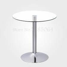 On online shopping websites, you can buy small kitchen tables, small dining tables, small round tables, white dining tables, round dining tables. Glass Round Table Dining Table Coffee Table Round Negotiating Table Small Round Table Reception Table Stylish Simple Modern Coff Aliexpress