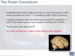 Brain simulation projects intend to contribute to a complete understanding of the brain, and eventually also assist the process of treating and diagnosing brain diseases. Horst Simon Explains The Hpc Slowdown And Human Brain Scale Simulation Techenablement Human Brain Brain Horst