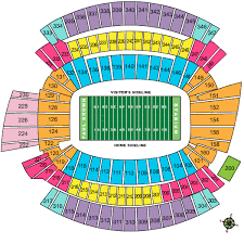 Nfl Stadium Seating Charts Stadiums Of Pro Football