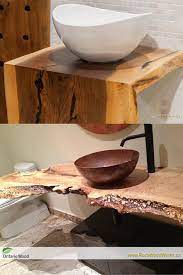 Check spelling or type a new query. Custom Made Vanity Tops Live Edge Tops And Waterfall Tops Rustic Bathroom Designs Rustic Bathrooms Best Bathroom Designs