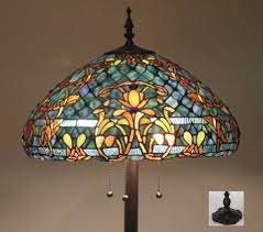 Other sources claim that himalayan salt lamp benefits are due to the creation of negative ions. Tiffany Style Stained Glass Floor Lamp Azure Sea Aspen Tiffany Http Www Amazon Com Dp B Stained Glass Lamp Shades Stained Glass Floor Lamp Glass Floor Lamp