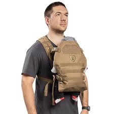 Amazon Com Tbg Mens Tactical Baby Carrier For Infants And Toddlers 8 33 Lbs Compact Coyote Brown Baby