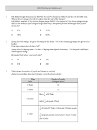 Soalan Latihan Matematik Tahun 6 Pdf