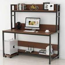 Lit superposé, bureau, armoire, étagères. 33 Idees De Bureau Avec Etageres De Livres Bureau Avec Etageres De Livres Mobilier De Salon Meuble Fer Et Bois