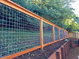 Crafted from either stainless steel hog wire, 6 gauge steel hog wire, 1/4 inch thick steel. Hogwire Fencing Patio Fence Wire And Wood Fence Trellis Fence