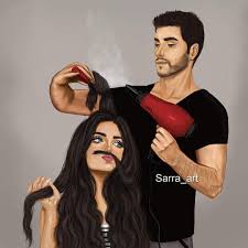 Pin By Shereena On Digital Art Girly M Cute Couple Art Cute Girl Drawing