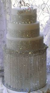 Pin By Barnett Estates On Wedding Cakes Bling Wedding Cake Stands Wedding Cake Display Christmas Wedding