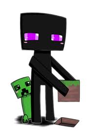 So Cute Little Enderman Dessins Minecraft Dessin Minecraft