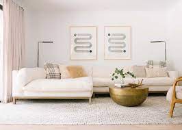 To choose a rug for small living room. How To Choose The Right Rug Size For Your Living Room 5 Formulas Guaranteed To Work Emily Henderson