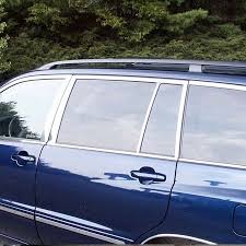 Premium custom molded floor mats & more. Toyota Highlander Chrome Window Trim Package 22pc Set 2001 2002 2003 2004 2005 2006 2007 Shopsar Com