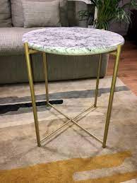 There are people who buy tables to improve the advantage of their lounge, you can find those who desire to save space with a small apartment, and you will find those who desire to make use of a. Sold Sold Upcycled Marble Effect Small Round Coffee Cocktail Etsy Marble Effect Coffee Cocktails Console Table
