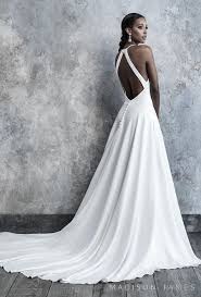 The 2019 Madison James Bridal Collection Is A Modern Bride S Dream Wedding Inspirasi Classy Wedding Dress Plain Wedding Dress Madison James Bridal