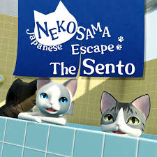 Japanese NEKOSAMA Escape The Sento | Deku Deals