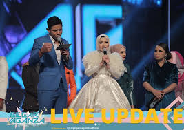 Barisan peserta gv4 (berdiri dari kiri) liza hanim, haida, syura, elyana, aishah dan raja azura. Berat Turun Mendadak Syura Kongsi Cerita Pelik Mynewshub