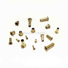 100 200pcs m2 brass garment eyelets rivet nut through hole