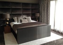 bed met maatwerk headboard choc studio interieur moderne slaapkamers homify slaapkamer modern luxe slaapkamer slaapkamer interieur