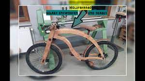 Der bikeport kann sogar als werkstatt genutzt werden. Holzfahrrad Fahrrad Komplett Aus Holz Selber Planen Und Bauen Youtube