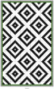 Pin Van Sarah Bovey Op Paspas Mozaiekpatronen Vloerkleed Haken Handborduurpatronen