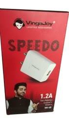 Anker powerdrive pd+ 2 port car charger: White Ampere 1 2amp Vh 40 Fast Usb Charger Vingajoy For Mobile Phone Rs 85 Piece Id 23198108897